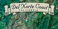 Del Norte Coast Map, Coastal California Series