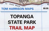 Topanga State Park Trail Map