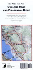 Bay Area Trail Map: Oakland Hills and Pleasanton Ridge