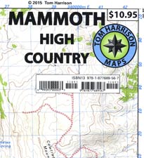 Mammoth High Country Trail Map