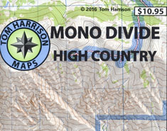 Mono Divide High Country Trail Map
